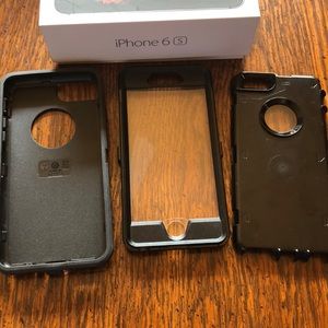 OtterBox iPhone 6/6s Defender series, black USED